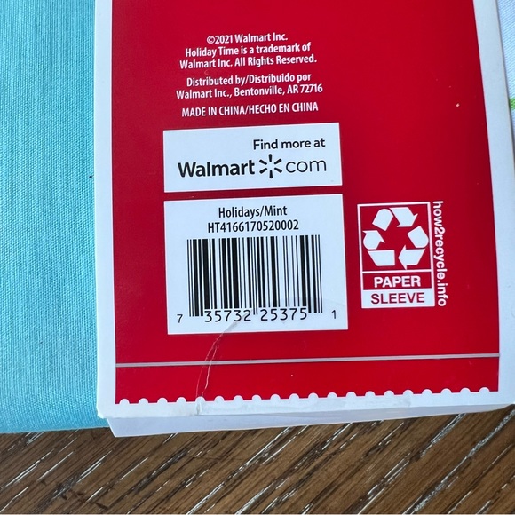 Holiday Time Green Typography Polyester Shower Curtain, 72 in x 72 in - Picture 5 of 6